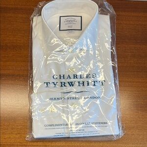 Charles Tyrwhitt White Men's Shirt